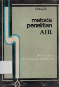 Image of Metoda Penelitian Air