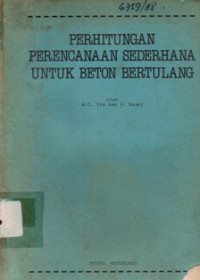 Image of Perhitungan Perencanaan Sederhana Untuk Beton Bertulang