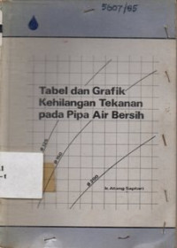 Tabel Dan Grafik kehilangan Tekanan Pada Pipa Air Bersih