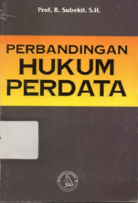 Image of Perbandingan Hukum Perdata