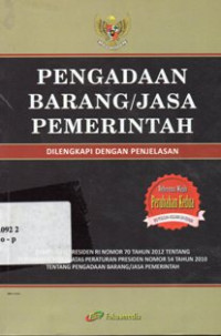 Pengadaan Barang/Jasa Pemerintah