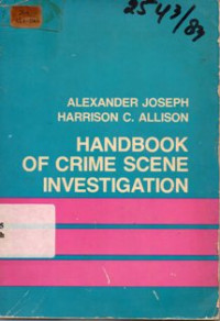Image of Handbook Of Crime Scene Investigation