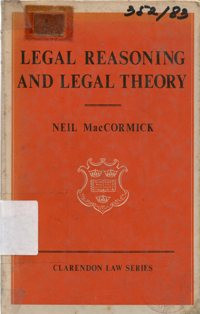 Image of Legal Reasoning and Legal Theory