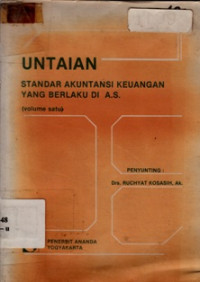 Untaian Standar Akuntansi Keuangan Yang Berlaku di A.S.