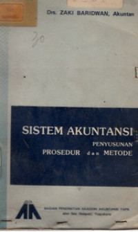 Image of Sistem Akuntansi Penyusunan Prosedur dan Metode