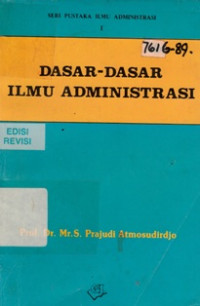 Image of Dasar - Dasar Ilmu Administrasi