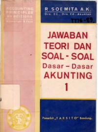 Image of Jawaban Teori Dan Soal -Soal Dasar Akunting 1