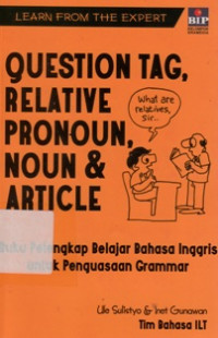 Image of Question Tag Relative Pronoun Noun & Article