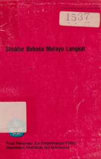 Image of Struktur Bahasa Melayu Langkat