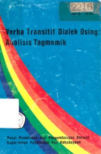 Image of Verba Transitif Dialek Osing Analisis Tagmemik