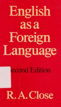 Image of English as a Foreign Language