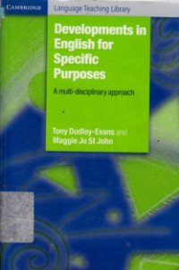 Image of Developments In English For Specific Purposes