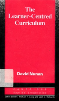 Image of The Laearner-Centred Curriculum