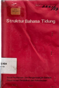 Struktur Bahasa Tidung