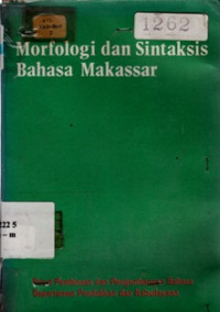 Morfologi dan Sintaksis Bahasa Makassar