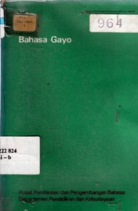 Image of Bahasa Gayo