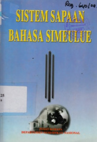 Sistem Sapaan Bahasa Simeulue