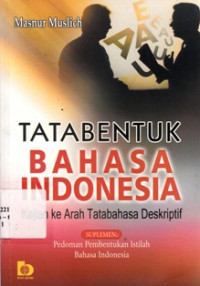 Image of Tata Bentuk Bahasa Indonesia