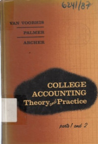 Image of College Accounting Theory and Practice Parts 1 & 2
