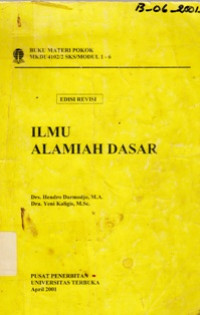 Image of Ilmu Alamiah Dasar
