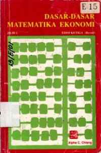 Image of Dasar-Dasar Matematika Ekonomi