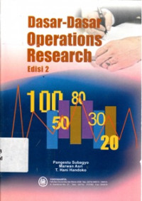 Dasar-Dasar Operations Research