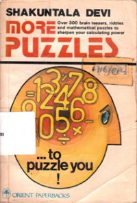 Image of More Puzzles to Puzzle You