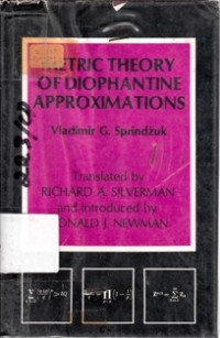 Metric Theory of Diophantine Approximations