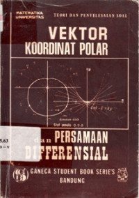 Image of Teori dan Penyelesaian Soal Vektor Koordinat Polar Dan Persamaan Differensial