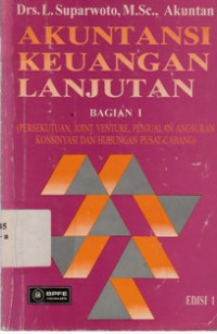 Akuntansi Keuangan Lanjutan Bagian 1