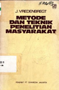 Image of Metode Dan Teknik Penelitian Masyarakat