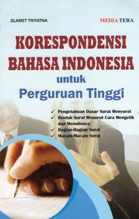 Image of Korespondensi Bahasa Indonesia Untuk Perguruan Tinggi