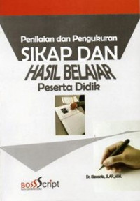 Image of Penilaian dan Pengukuran Sikap dan Hasil Belajar Peserta Didik