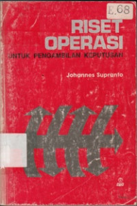Image of Riset Operasi : Untuk Pengambilan Keputusan