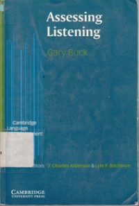 Image of Assessing Listening