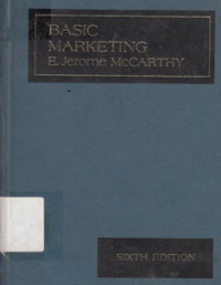 Basic Marketing : A Managerial Approach