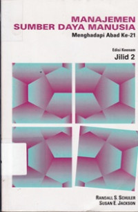 Image of Manajemen Sumber Daya Manusia Menghadapi Abad Ke 21 Jilid 2