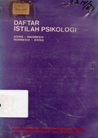Image of Daftar Istilah Psikologi