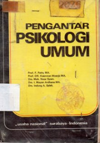 Image of Pengantar Psikologi Umum