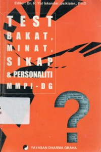 Image of Tes Bakat, Minat, Sikap Dan Personaliti MMPI-DG