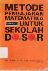 Image of Metode Pengajaran Matematika Untuk Sekolah Dasar