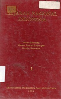 Image of Sejarah Nasional Indonesia I