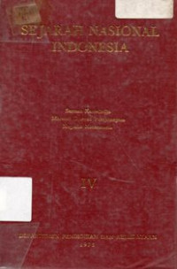 Sejarah Nasional Indonesia IV