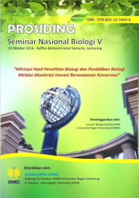 Prosiding Seminar Nasional Biologi V 