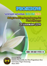 Prosiding Seminar Nasional Biologi 2014 
