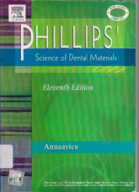 Image of Phillips Science of Dental Materials