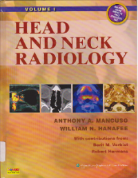 Head and Neck Radiology Volume I