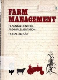 Farm  Management : Planning , Control, And Implementation