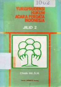Image of Yurisprudensi  Hukum Acara Perdata Indonesia Jilid 2