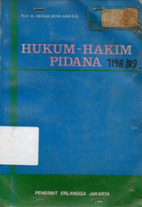 Image of Hukum - Hakim Pidana